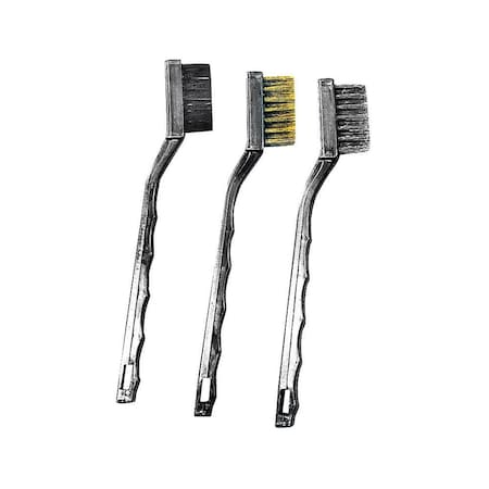K-Tool International Brush Set, 3 Piece KTI74103